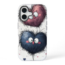 Fluffy Love Duo - Süße Anime-Handyhülle