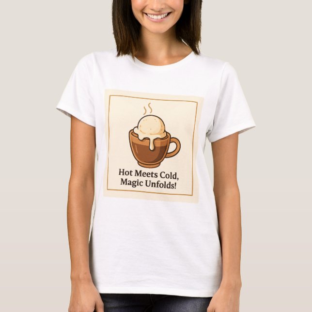 Fluffy Pancakes & Fresh Orange Juice - Frühstück B T-Shirt (Vorderseite)
