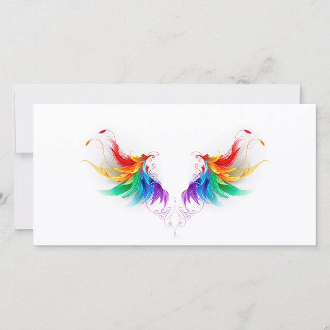 Fluffy Rainbow Wings (Vorderseite)