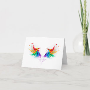 Fluffy Rainbow Wings