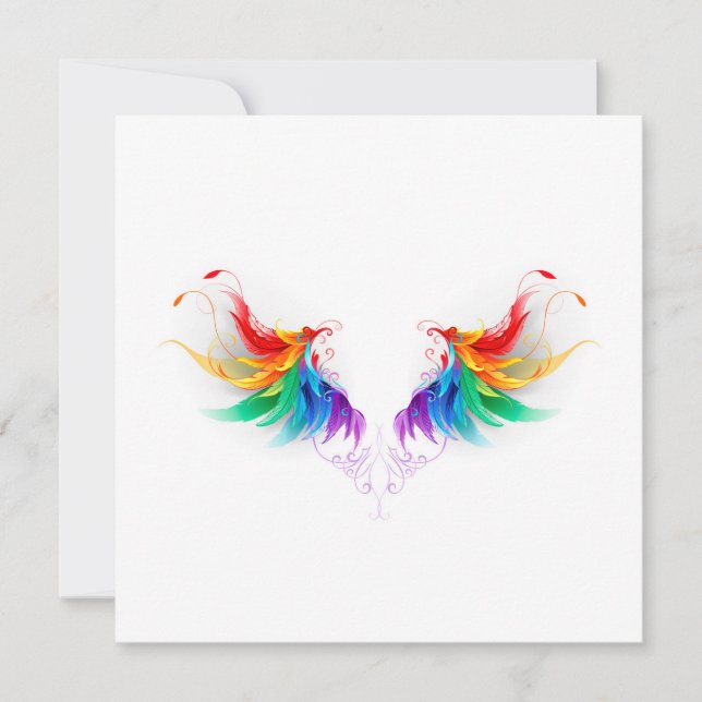 Fluffy Rainbow Wings (Vorderseite)