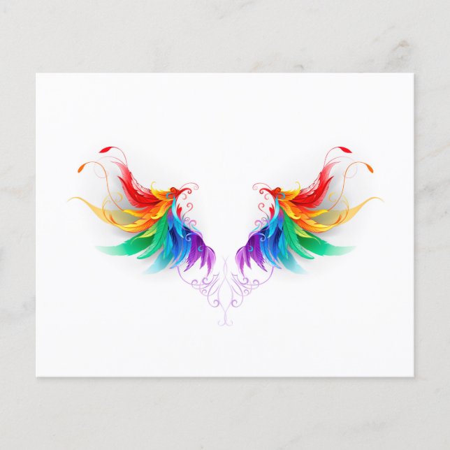 Fluffy Rainbow Wings (Vorderseite)