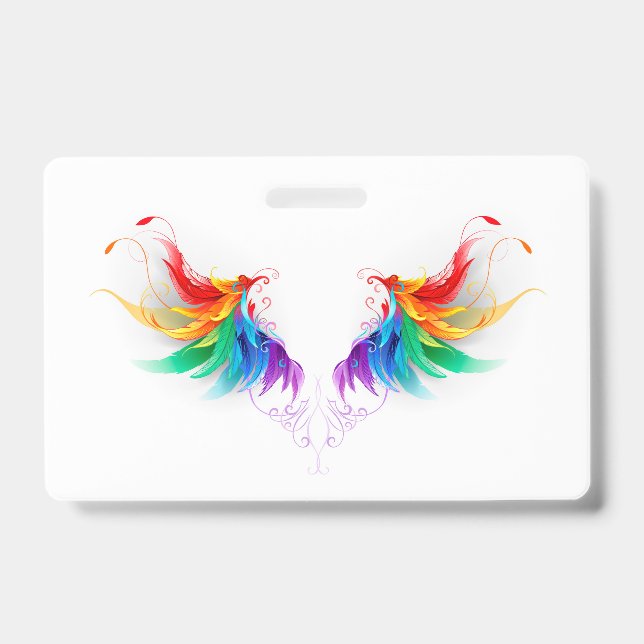 Fluffy Rainbow Wings Ausweis (Vorderseite)