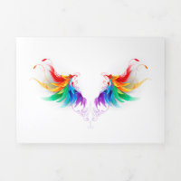 Fluffy Rainbow Wings