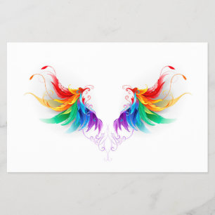 Fluffy Rainbow Wings Flyer