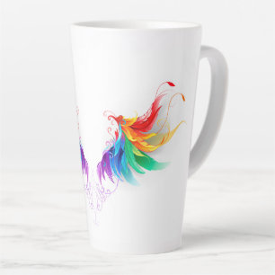 Fluffy Rainbow Wings Milchtasse