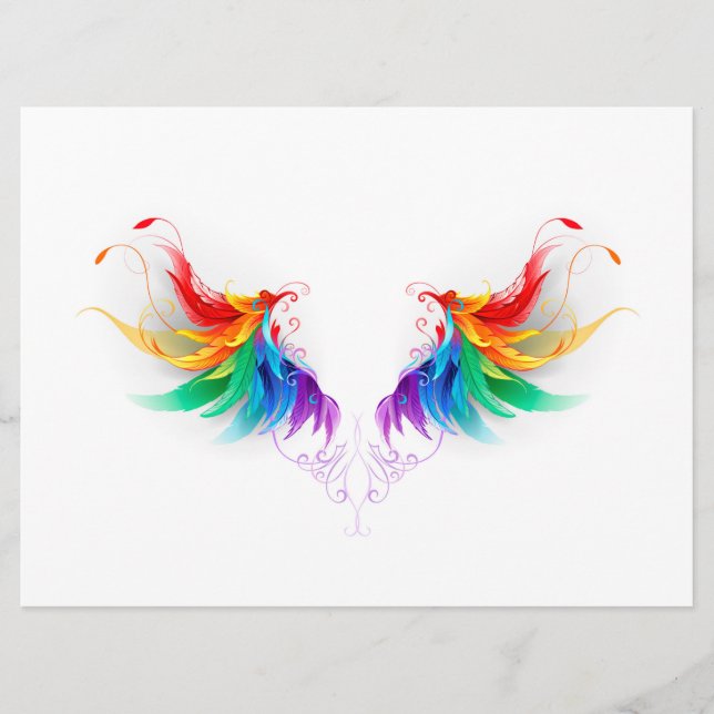 Fluffy Rainbow Wings Programm (Vorderseite)