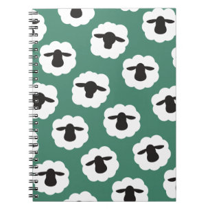 Fluffy Sheep Crafts Muster Notizblock