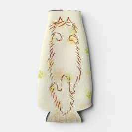 Fluffy Sleepy Cat Flaschenkühler