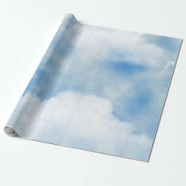 Fluffy White Clouds Geschenkpapier