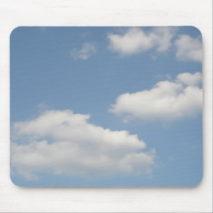 Fluffy White Cumulus Clouds Mousepad