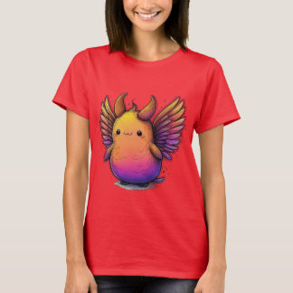 Fluffy Winged Süsse T-Shirt