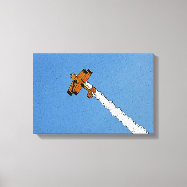 Flug 1 16,50 x 11 (41,25 x 27,5 cm) Waccna Leinwanddruck (Vorderseite)