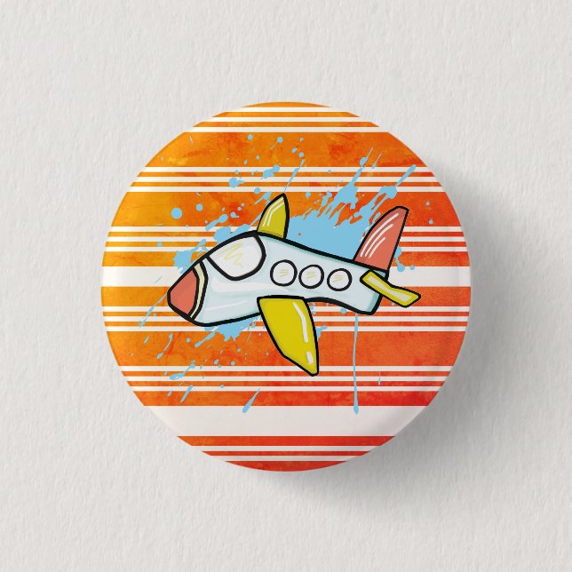 Flug Button (Vorderseite)