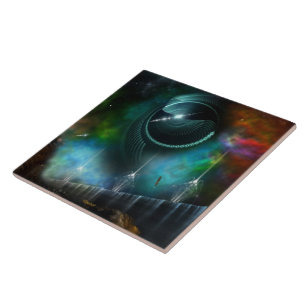 Flug der Art Tile des Corbius-Fraktals Fliese