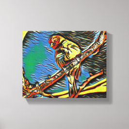 Flug der Träume: Vögel in Bewegung Leinwanddruck