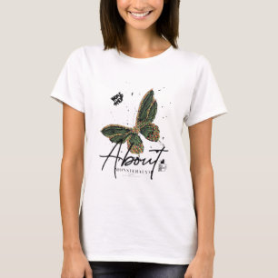 „Flug der Üppigkeit“ „Botanischer Schmetterling“ „ T-Shirt