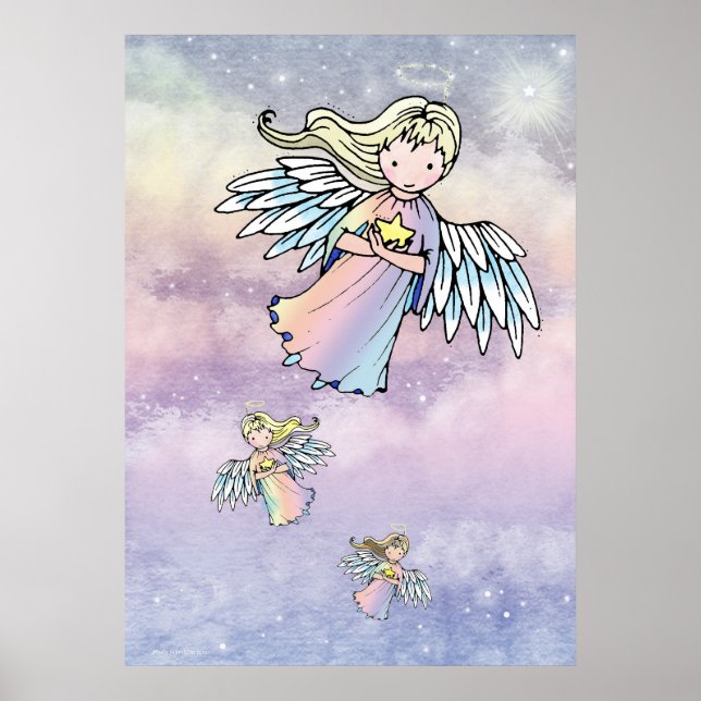 Flug des Angel-Posters von Molly Harrison Poster (Vorne)