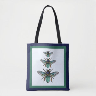 Flug des Glitzer Bienen-Totensack
