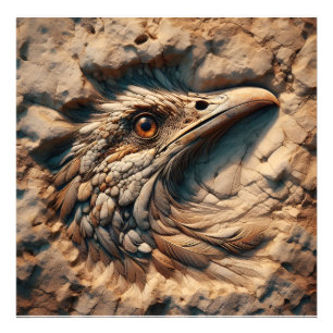 Flug durch den Sand der Zeit - Abstrakte Kunst Fotodruck