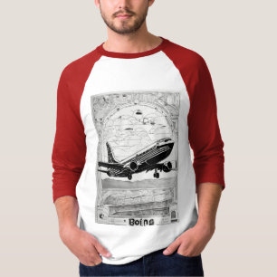 Flug durch die Zeit: T - Shirt Fluggeschichte
