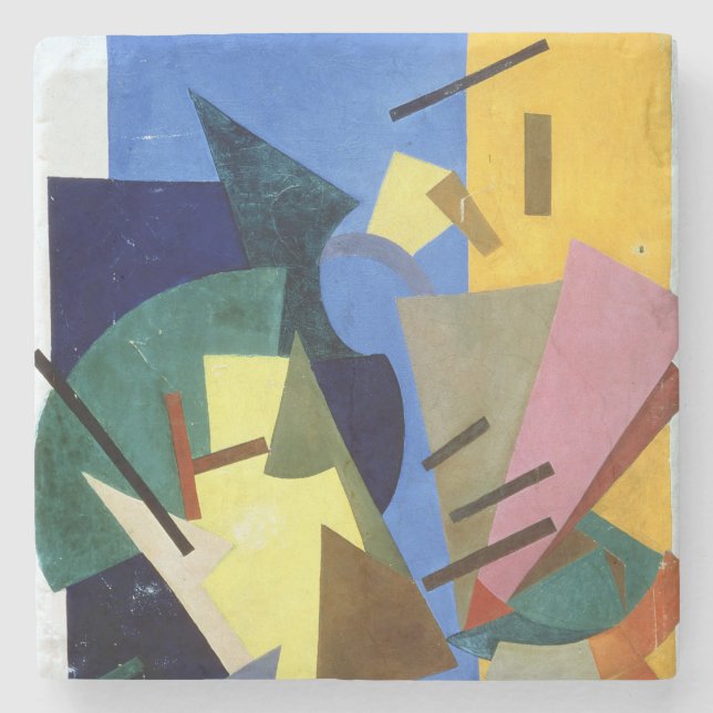 Flug eines Flugzeugs, 1916 Steinuntersetzer (Vorderseite)