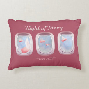 Flug Extravagant-wohin Schweine Fly Accent Pillow Dekokissen