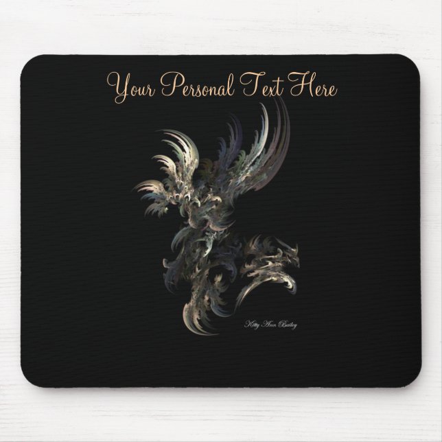 Flug-Fraktal Mousepad (Vorne)