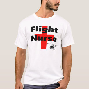 "Flug-Krankenschwester-" einzigartige T-Shirt