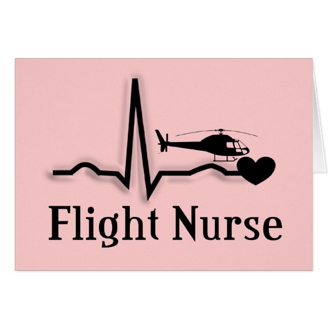 Flug-Krankenschwester-Geschenke (Vorderseite (Horizontal))