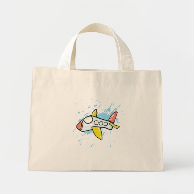 Flug Mini Stoffbeutel (Vorne)