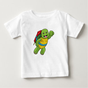 Flug mit Rakete Baby T-shirt
