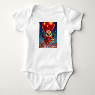 Flug nach Weihnachten, Autorin Natasha Us   Baby Strampler