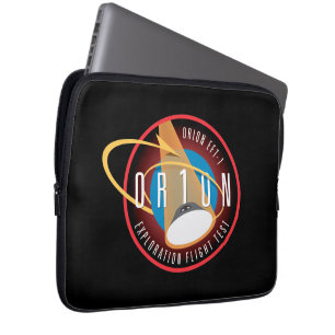 Flug-offizieller Auftrag-Flecken Orions EFT-1 der Laptopschutzhülle