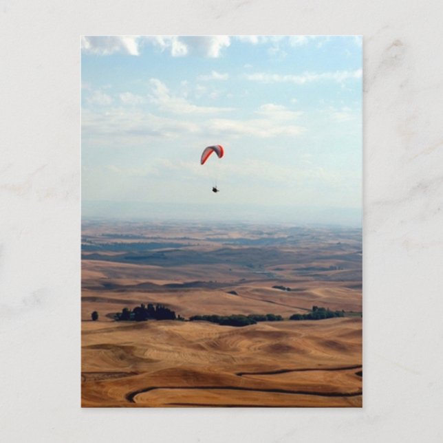 Flug über den Palouse Postkarte (Vorderseite)