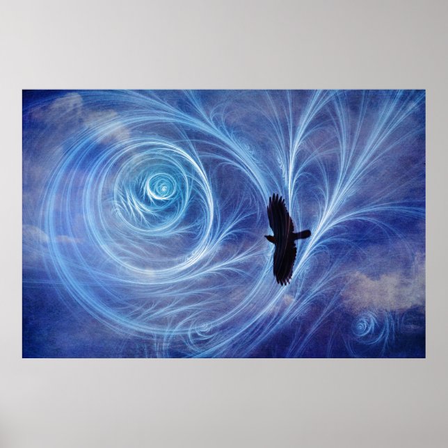 Flug von Icarus Poster (Vorne)