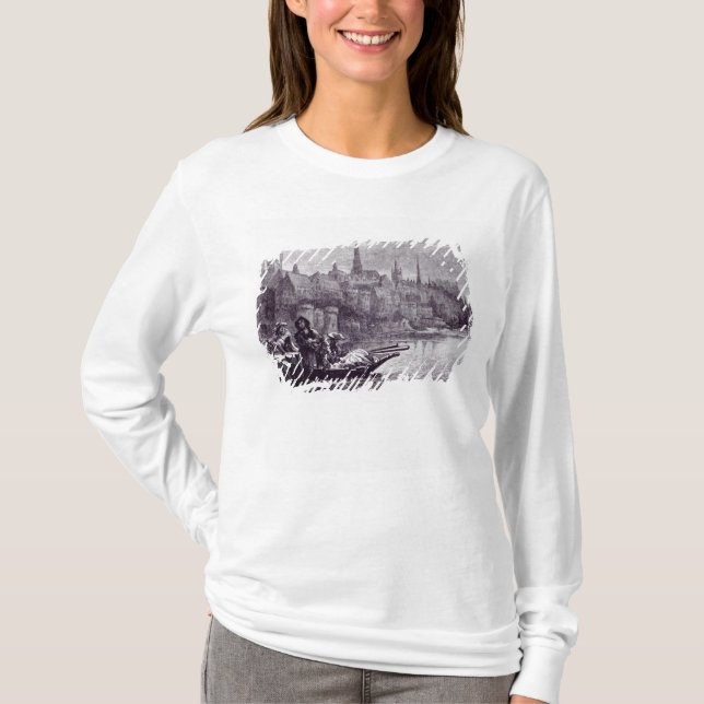 Flug von König James T-Shirt (Vorderseite)