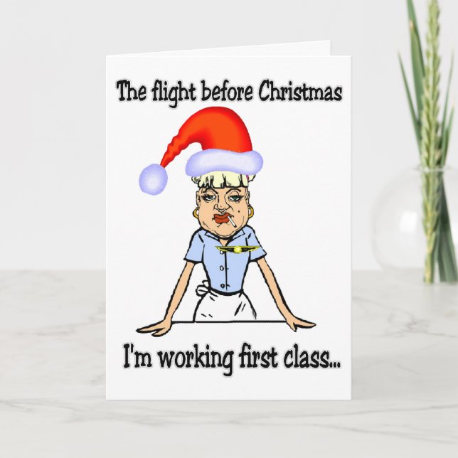 Flug vor Weihnachten (Vorderseite)