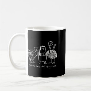 Flug war keine Option Lustige flugunfähige Vögel Kaffeetasse