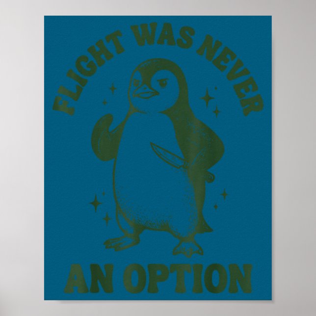 Flug war nie eine Option  Poster (Vorne)