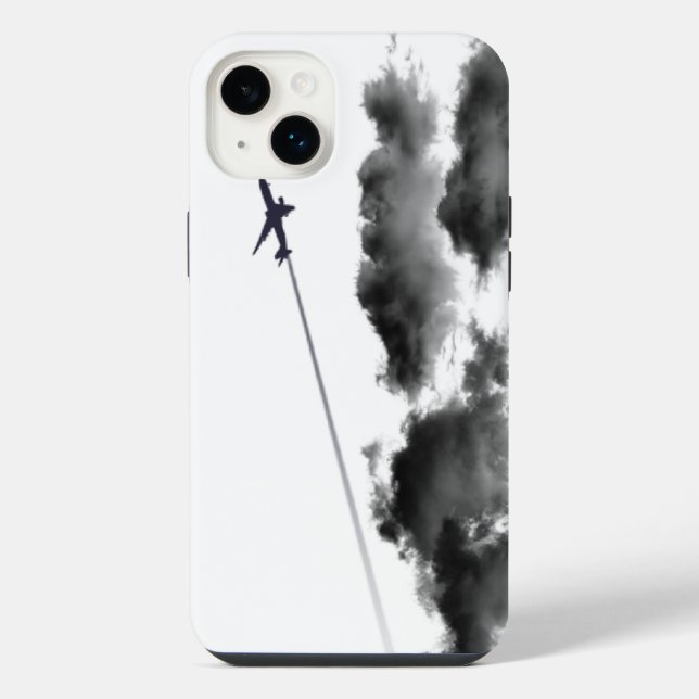 Flug weg/Reiseflugzeug/Pilot Geschenke iPhone Hülle (Rückseite)