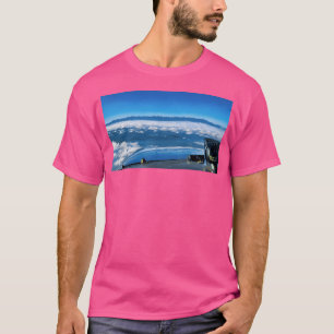 Flug zum Olympischen Nationalpark (Ölgemälde) T-Shirt