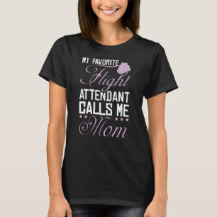 Flugbegleitende Mama T-Shirt
