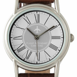 Flugbegleiter Crew Armbanduhr