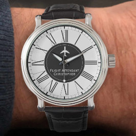 Flugbegleiter Crew Armbanduhr