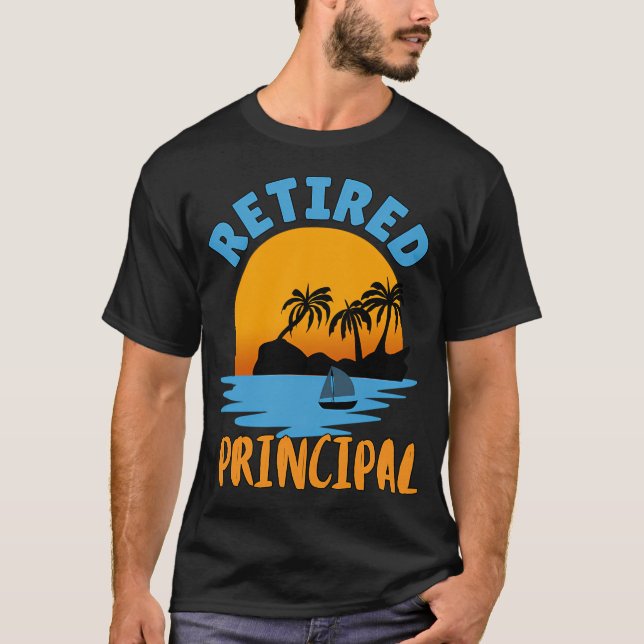 Flugbegleiter im Ruhestand T-Shirt (Vorderseite)