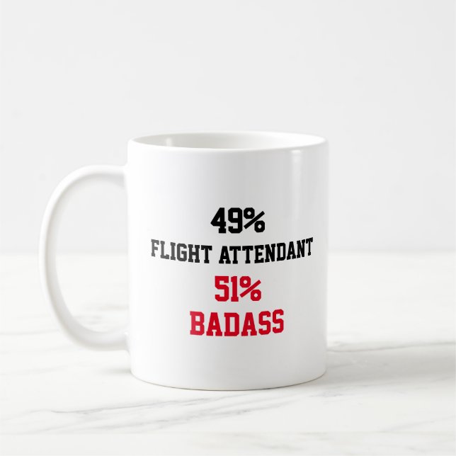 Flugbegleiter Kaffeetasse (Links)