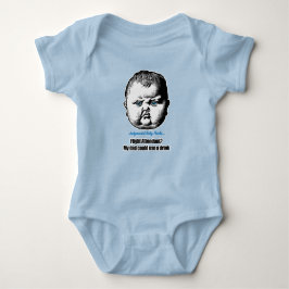 Flugbegleiter? Mein Vater könnte etwas trinken Baby Strampler