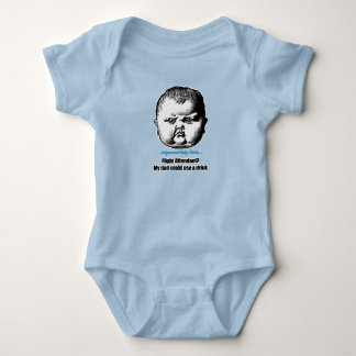 Flugbegleiter? Mein Vater könnte etwas trinken Baby Strampler
