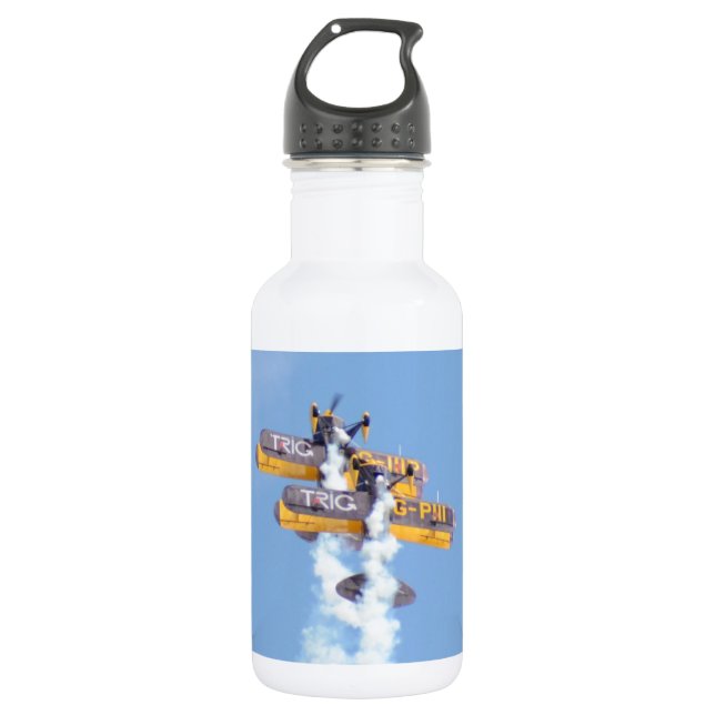 Flugbiflugzeuge Trinkflasche (Vorderseite)